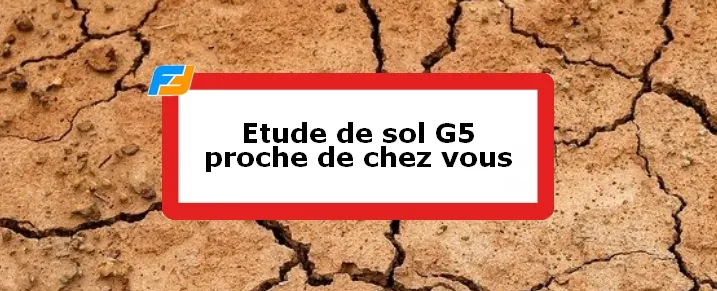 Etude de sol G5 après fissure