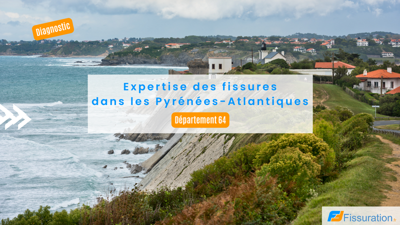 Expertise des fissures sur une maison dans les Pyrénées-Atlantiques (64) | diagnostic structurel après mouvements de terrain