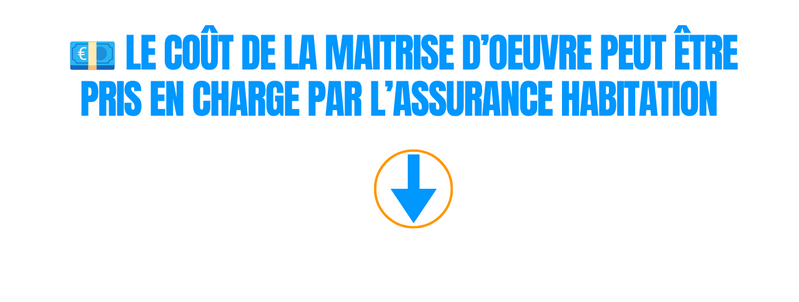 Cout maitrise oeuvre pris en charge par l'assurance en cas de fissures