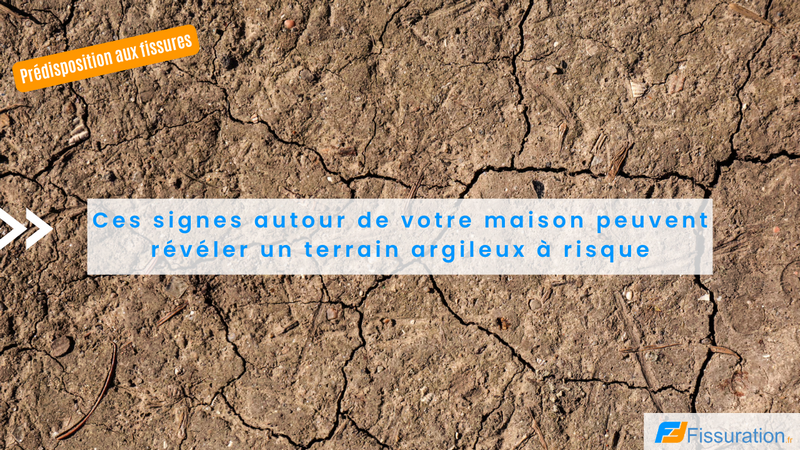 sol argileux sensible signes visibles dans le jardin en periode de secheresse