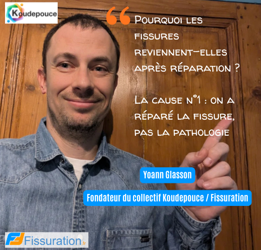 Yoann Glasson Expert Fissures Collectif Koudepouce Fissuration
